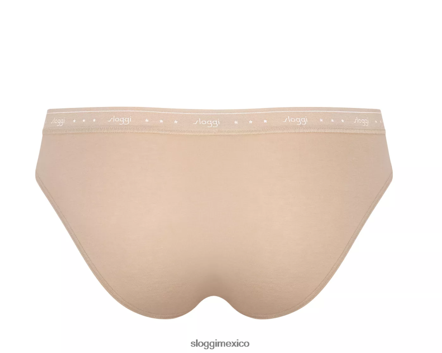 bragas | mx sloggi mujer 24/7 100 minibraguitas nuevo beige 220XJH694