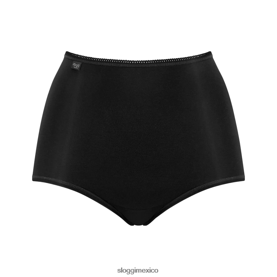 bragas | mx sloggi mujer Braguita maxi de microfibra 24/7 negro 220XJH218