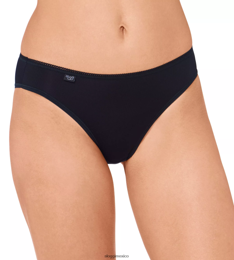 bragas | mx sloggi mujer Braguita tai de microfibra 24/7 negro 220XJH424