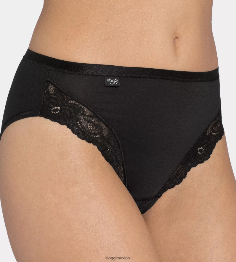 bragas | mx sloggi mujer bragas románticas tai negro 220XJH256