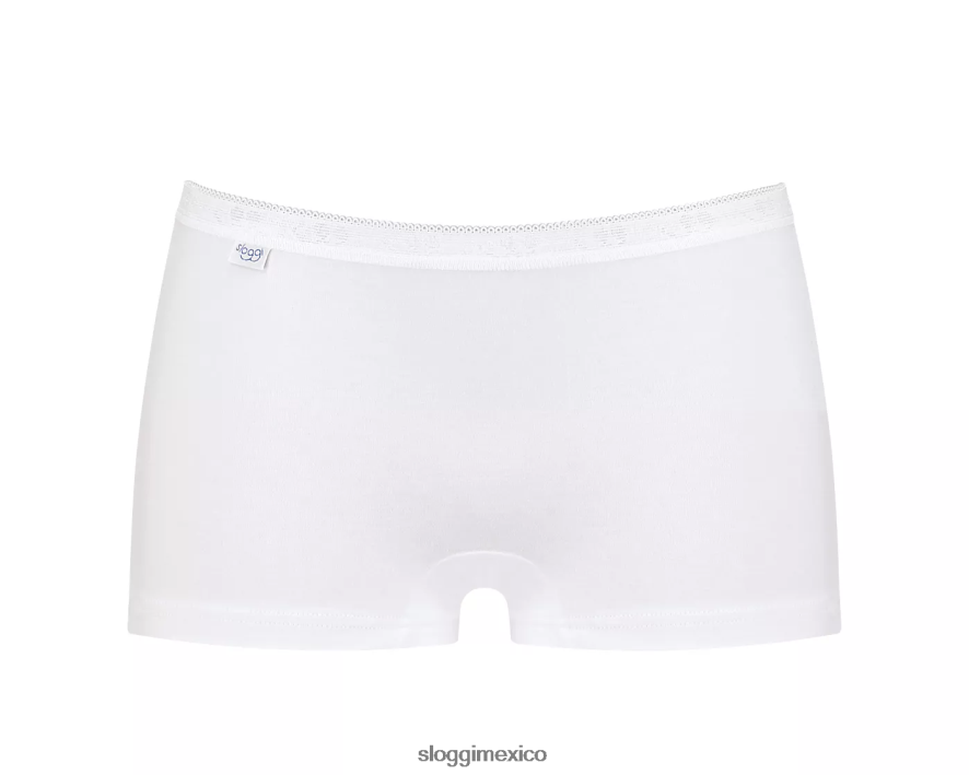 bragas | mx sloggi mujer braguita básica+ corta blanco 220XJH306