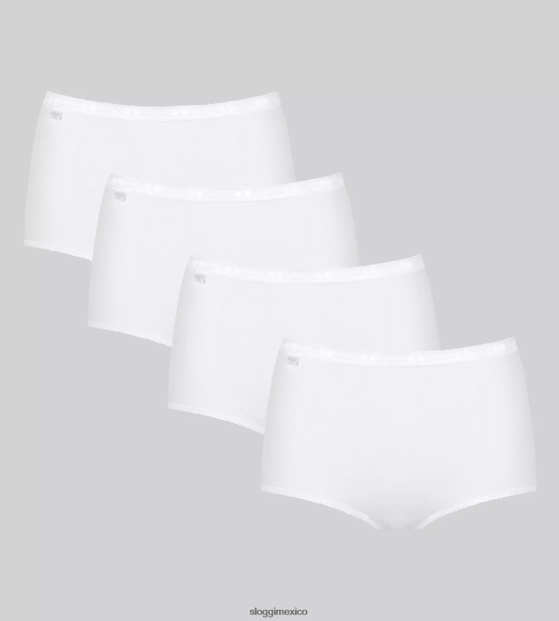 bragas | mx sloggi mujer braguita básica+ maxi blanco 220XJH226