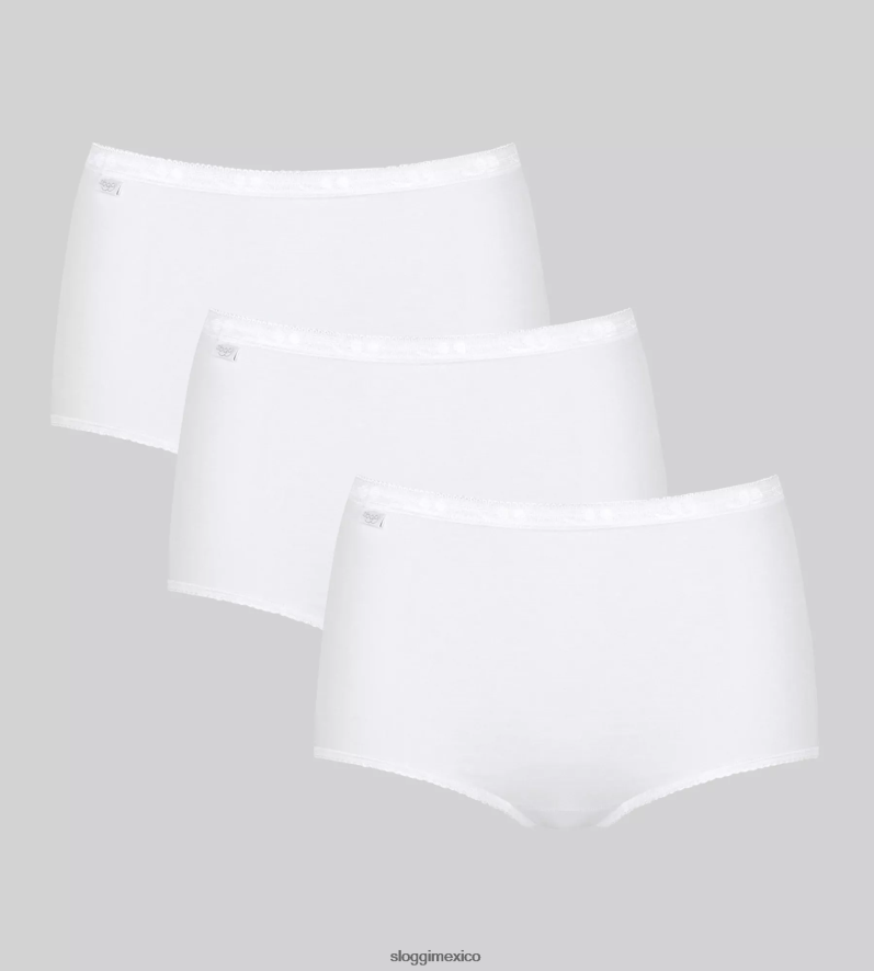bragas | mx sloggi mujer braguita básica+ maxi blanco 220XJH60