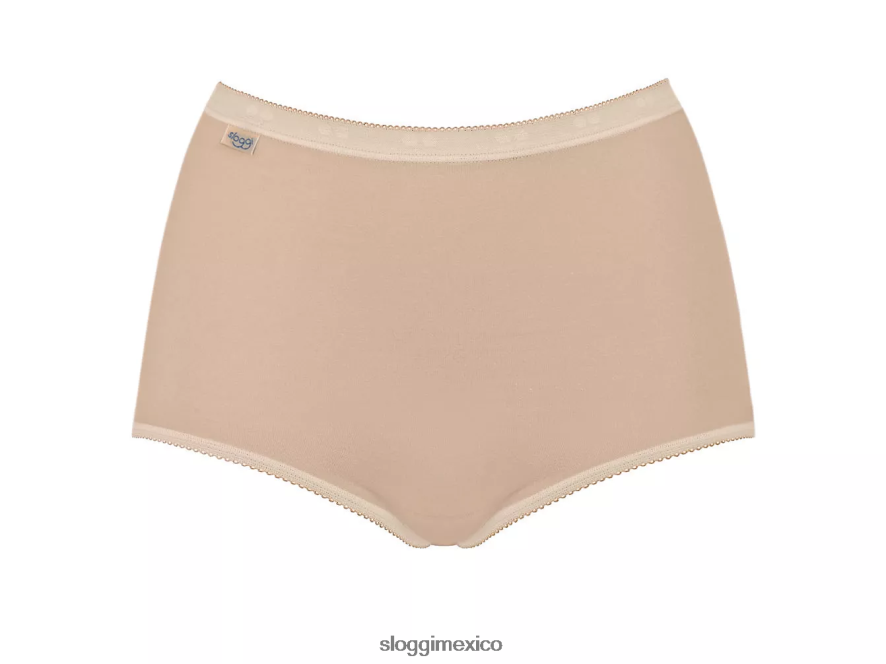bragas | mx sloggi mujer braguita básica+ maxi piel 220XJH129