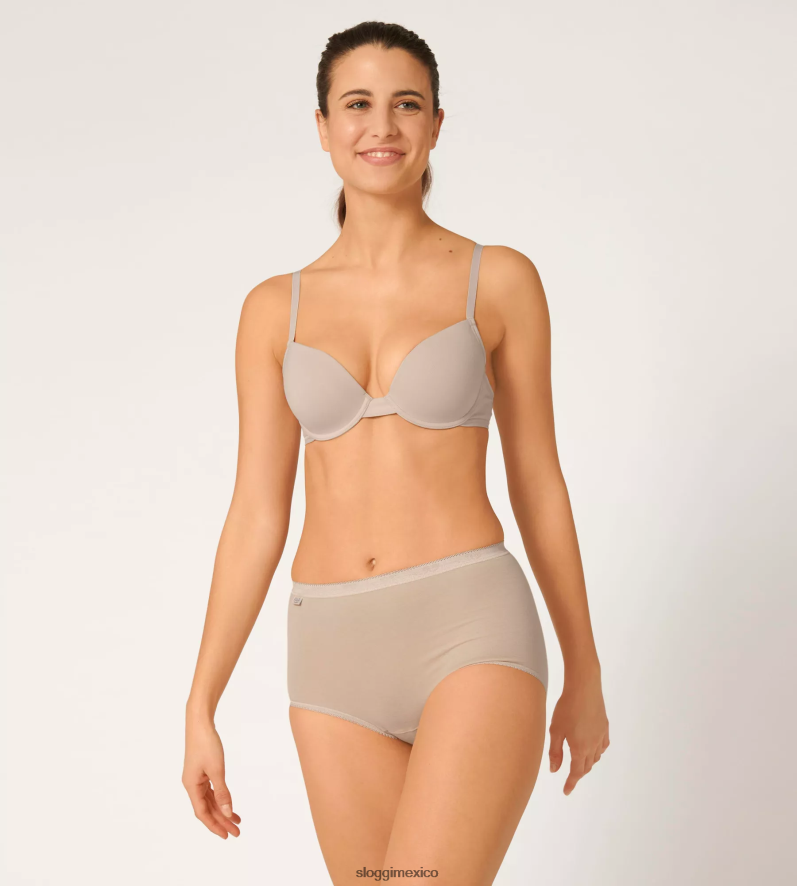 bragas | mx sloggi mujer braguita básica+ maxi piel 220XJH129