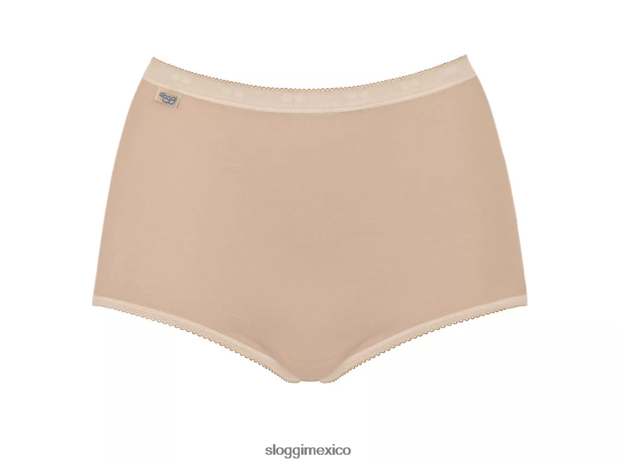 bragas | mx sloggi mujer braguita básica+ maxi piel 220XJH311
