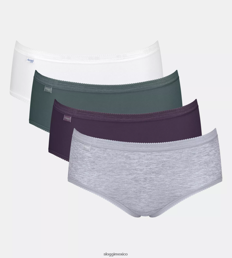 bragas | mx sloggi mujer braguita midi basic+ agraciado 220XJH37