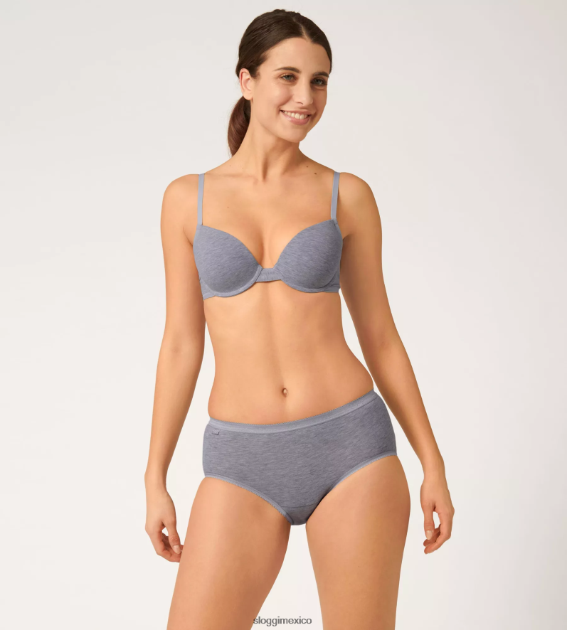 bragas | mx sloggi mujer braguita midi basic+ combinación gris 220XJH598