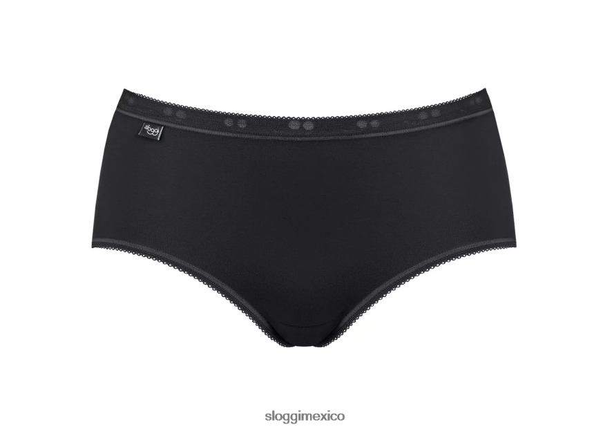 bragas | mx sloggi mujer braguita midi basic+ negro 220XJH479