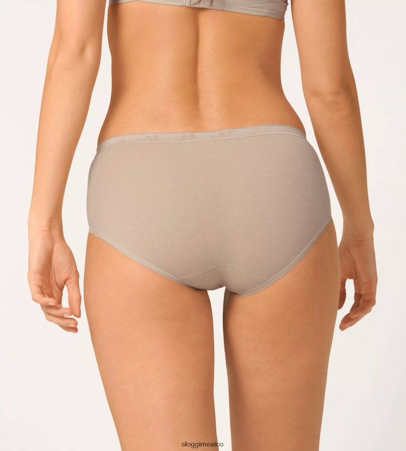 bragas | mx sloggi mujer braguita midi basic+ piel 220XJH383