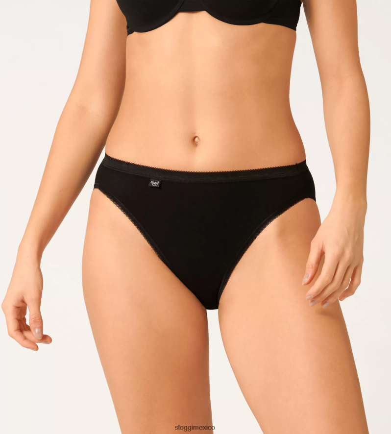 bragas | mx sloggi mujer braguitas basicas+tai negro 220XJH227