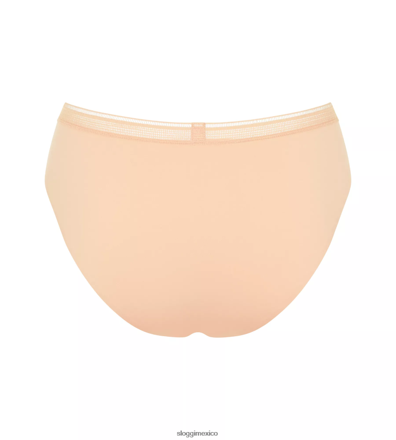 bragas | mx sloggi mujer braguitas con pernera alta y giro body adapt naranja en polvo 220XJH579