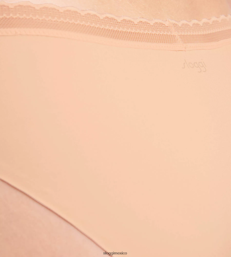 bragas | mx sloggi mujer braguitas con pernera alta y giro body adapt naranja en polvo 220XJH579