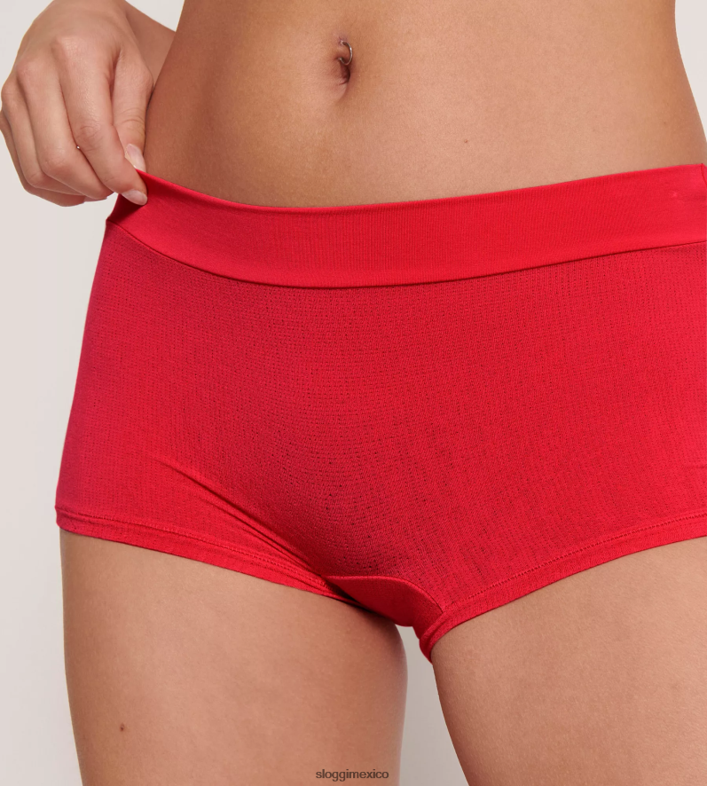 bragas | mx sloggi mujer braguitas cortas todoterreno rojo - combinación de luces 220XJH562