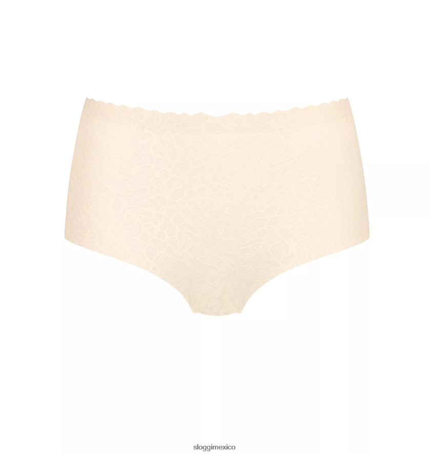 bragas | mx sloggi mujer braguitas de cintura alta con encaje Zero Feel angora 220XJH371
