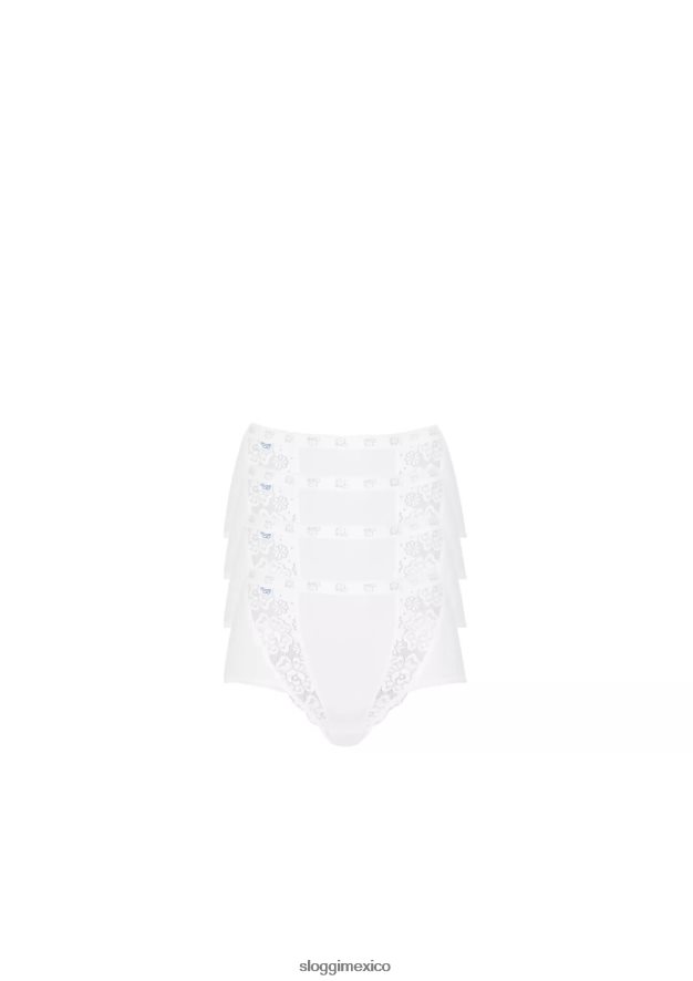 bragas | mx sloggi mujer braguitas maxi elegantes blanco 220XJH447