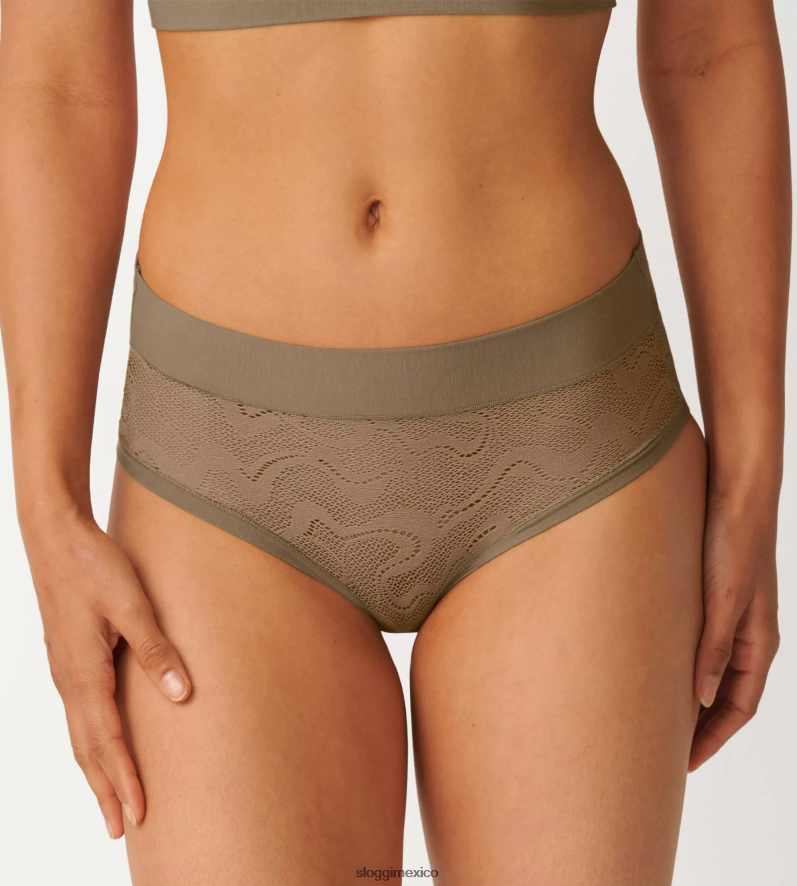 bragas | mx sloggi mujer braguitas midi de encaje go allround gris plomo 220XJH565