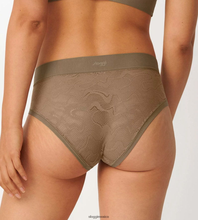bragas | mx sloggi mujer braguitas midi de encaje go allround gris plomo 220XJH565