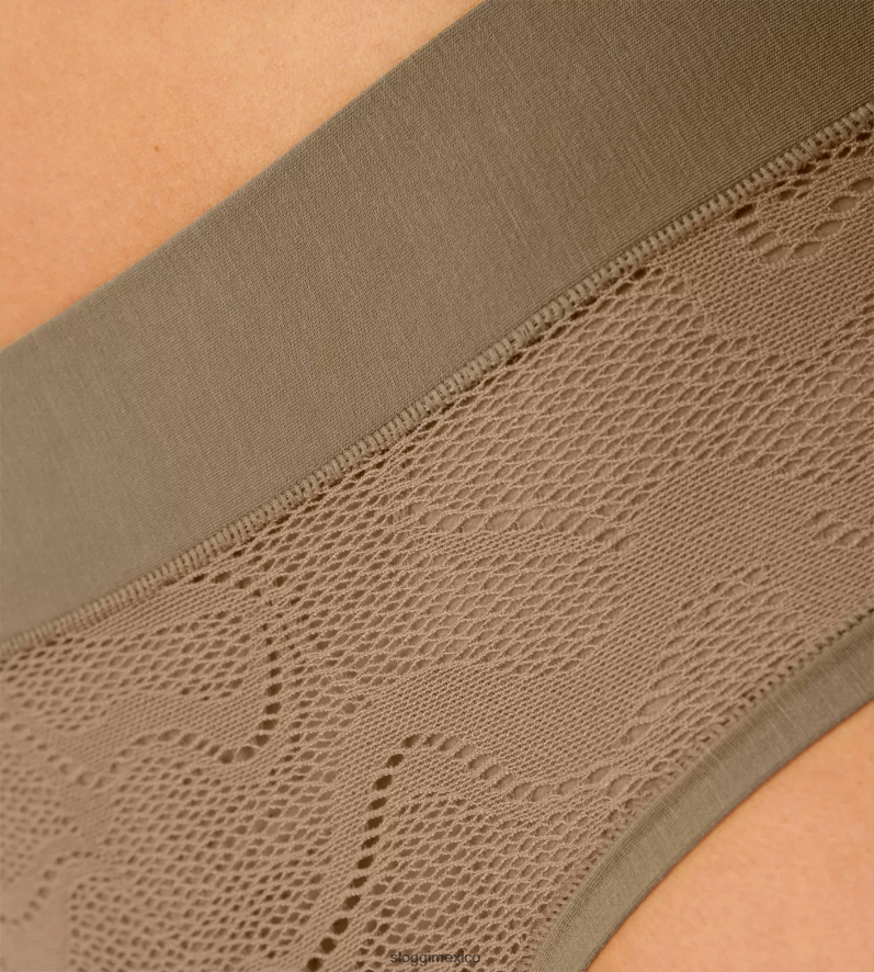bragas | mx sloggi mujer braguitas midi de encaje go allround gris plomo 220XJH565