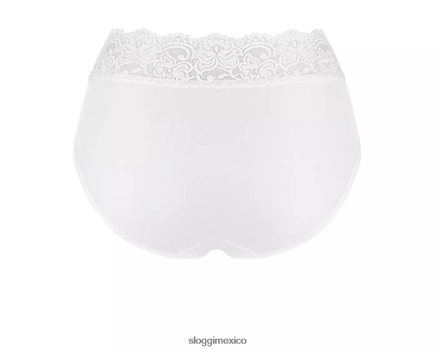 bragas | mx sloggi mujer braguitas midi románticas blanco 220XJH252