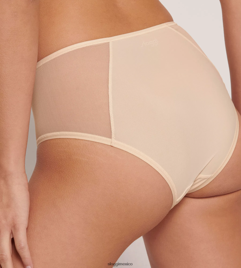 bragas | mx sloggi mujer braguitas soft adapt de talle alto natural (076) 220XJH101