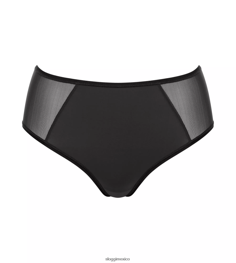 bragas | mx sloggi mujer braguitas soft adapt de talle alto negro 220XJH122