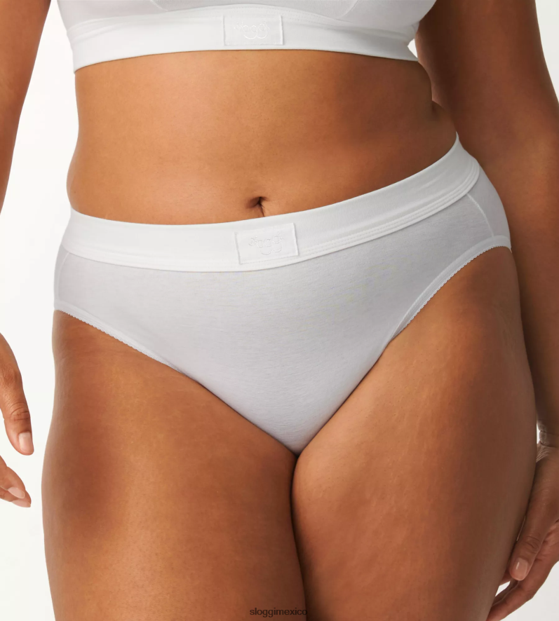 bragas | mx sloggi mujer braguitas tai doble confort blanco 220XJH564