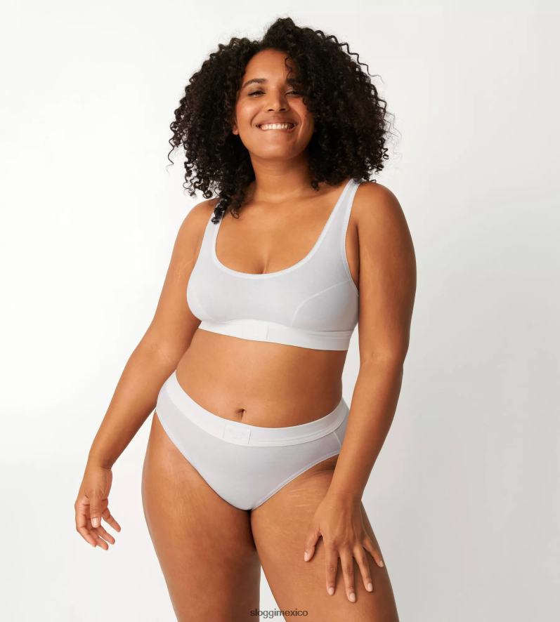 bragas | mx sloggi mujer braguitas tai doble confort blanco 220XJH564