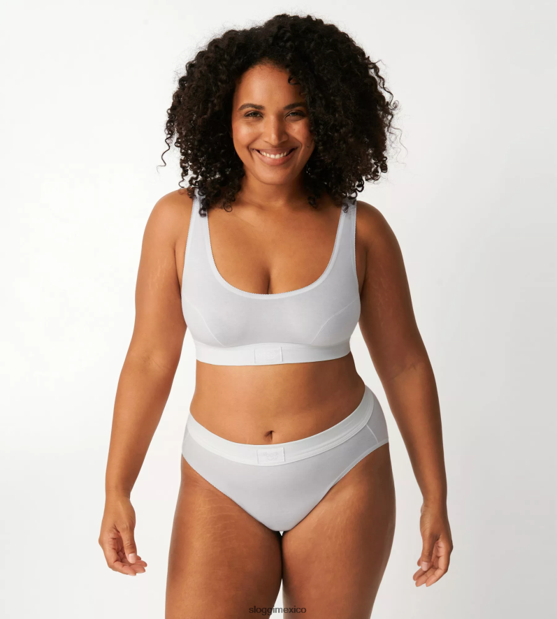 bragas | mx sloggi mujer braguitas tai doble confort blanco 220XJH564