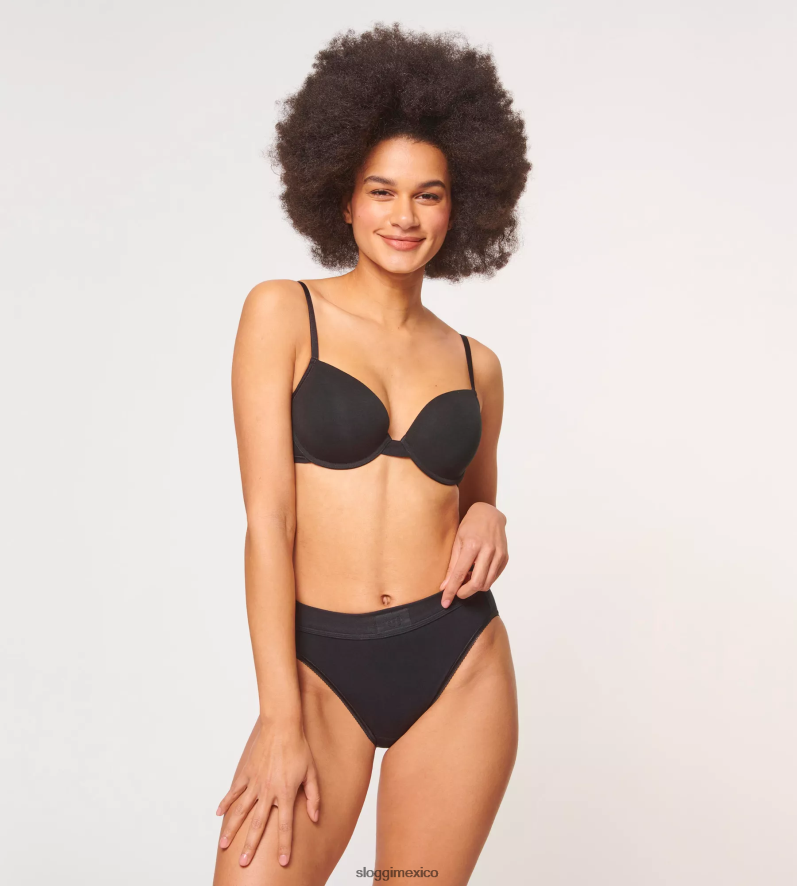 bragas | mx sloggi mujer braguitas tai doble confort negro 220XJH457
