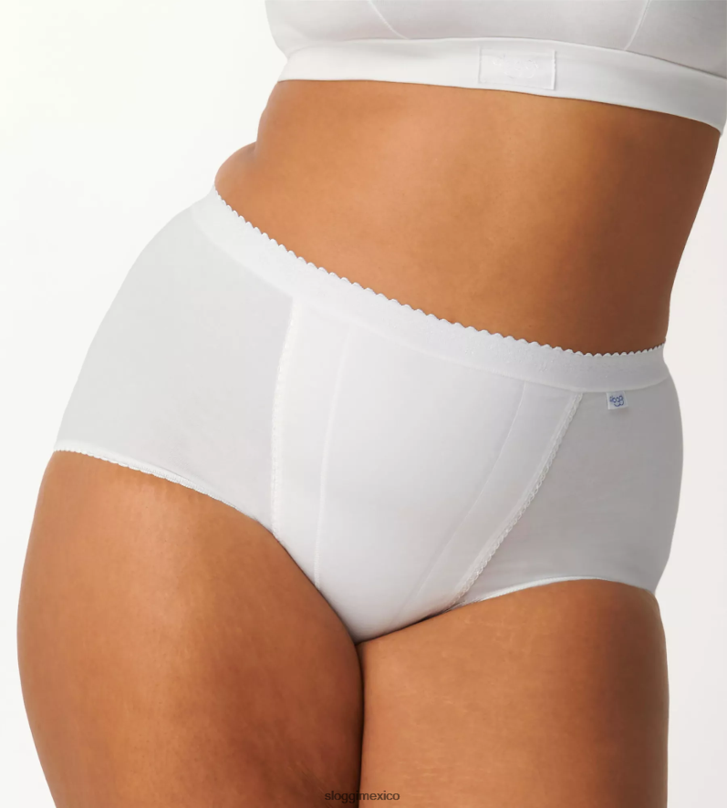 bragas | mx sloggi mujer control maxi bragas blanco 220XJH511
