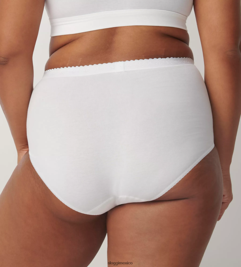 bragas | mx sloggi mujer control maxi bragas blanco 220XJH511