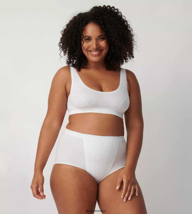 bragas | mx sloggi mujer control maxi bragas blanco 220XJH511
