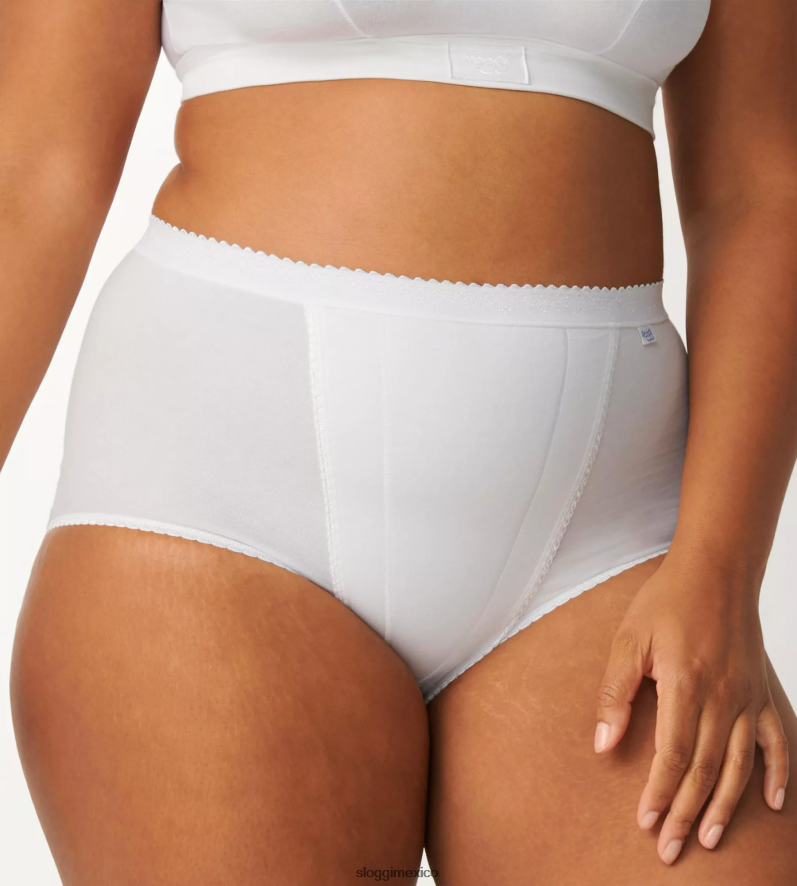 bragas | mx sloggi mujer control maxi bragas blanco 220XJH85