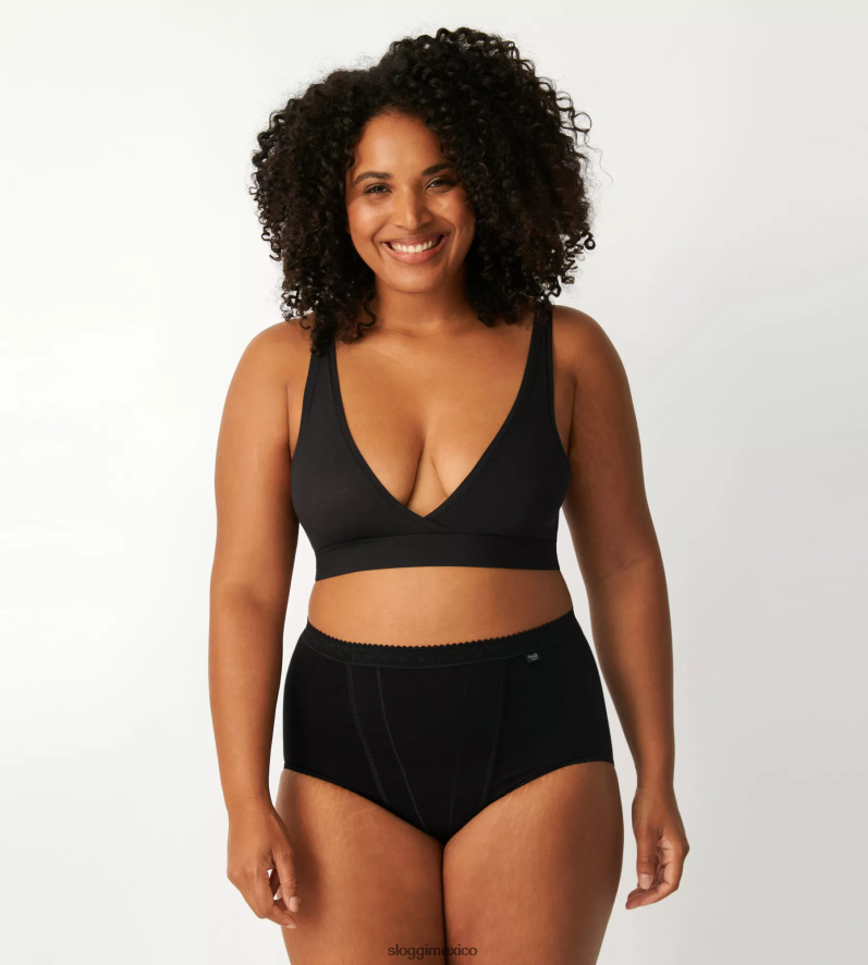 bragas | mx sloggi mujer control maxi bragas negro 220XJH74
