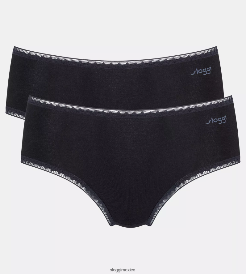 bragas | mx sloggi mujer ir bragas midi negro 220XJH340