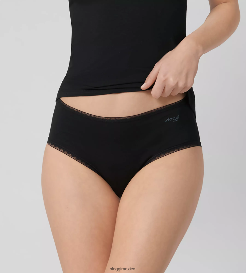 bragas | mx sloggi mujer ir bragas midi negro 220XJH340