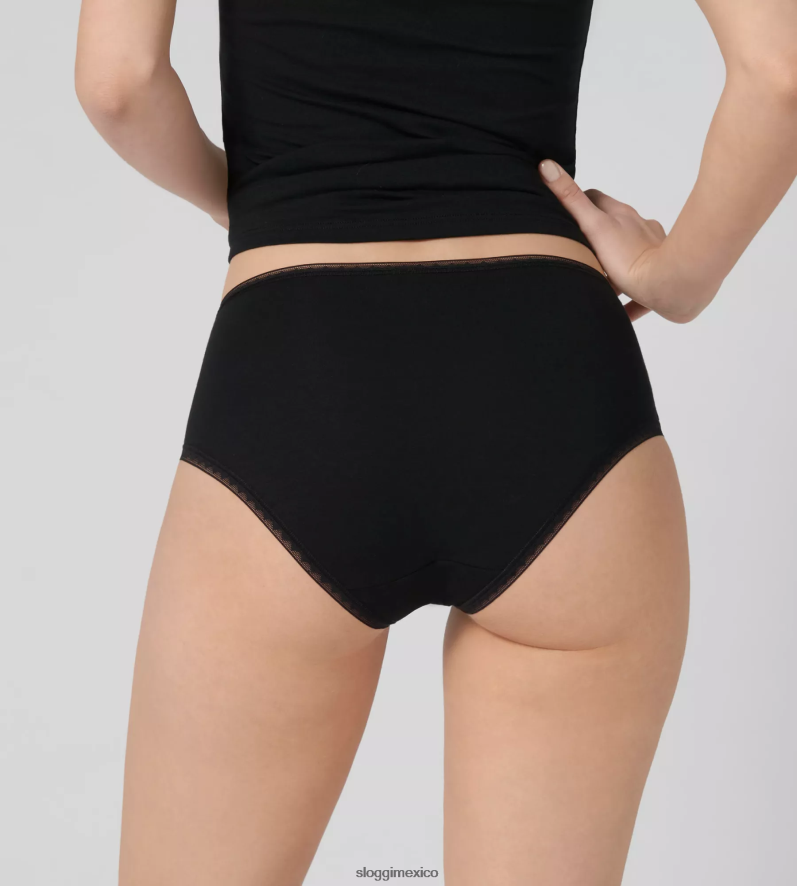 bragas | mx sloggi mujer ir bragas midi negro 220XJH340