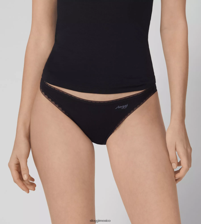 bragas | mx sloggi mujer ir mini bragas negro 220XJH93