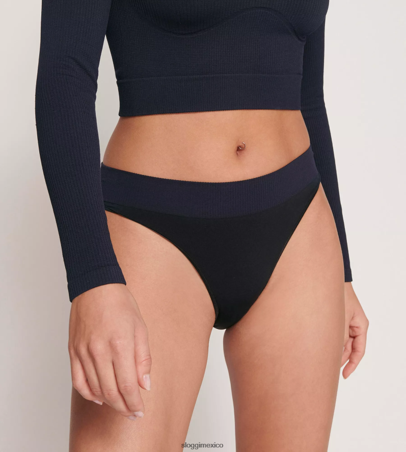 bragas | mx sloggi mujer minibraguitas de aloe siempre infundidas negro 220XJH288
