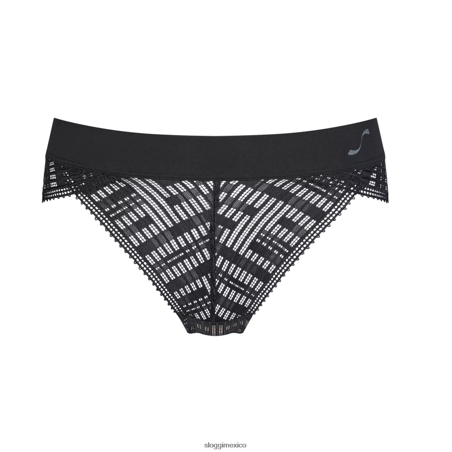 bragas | mx sloggi mujer s siete bragas altas negro 220XJH574