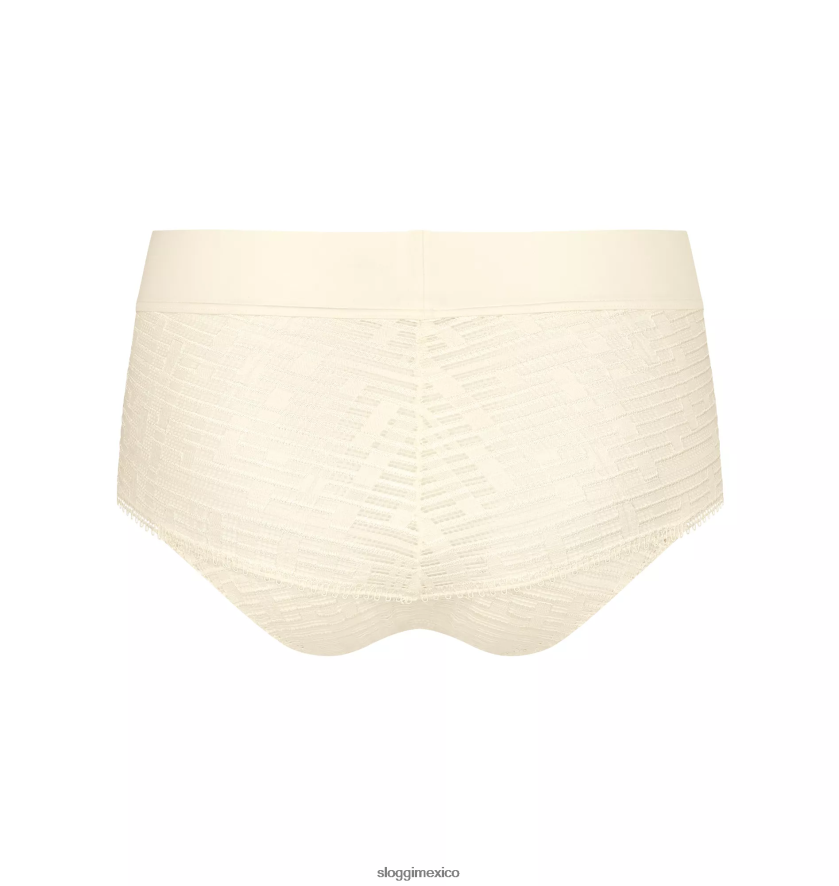 bragas | mx sloggi mujer s siete braguitas midi blanco crudo 220XJH602