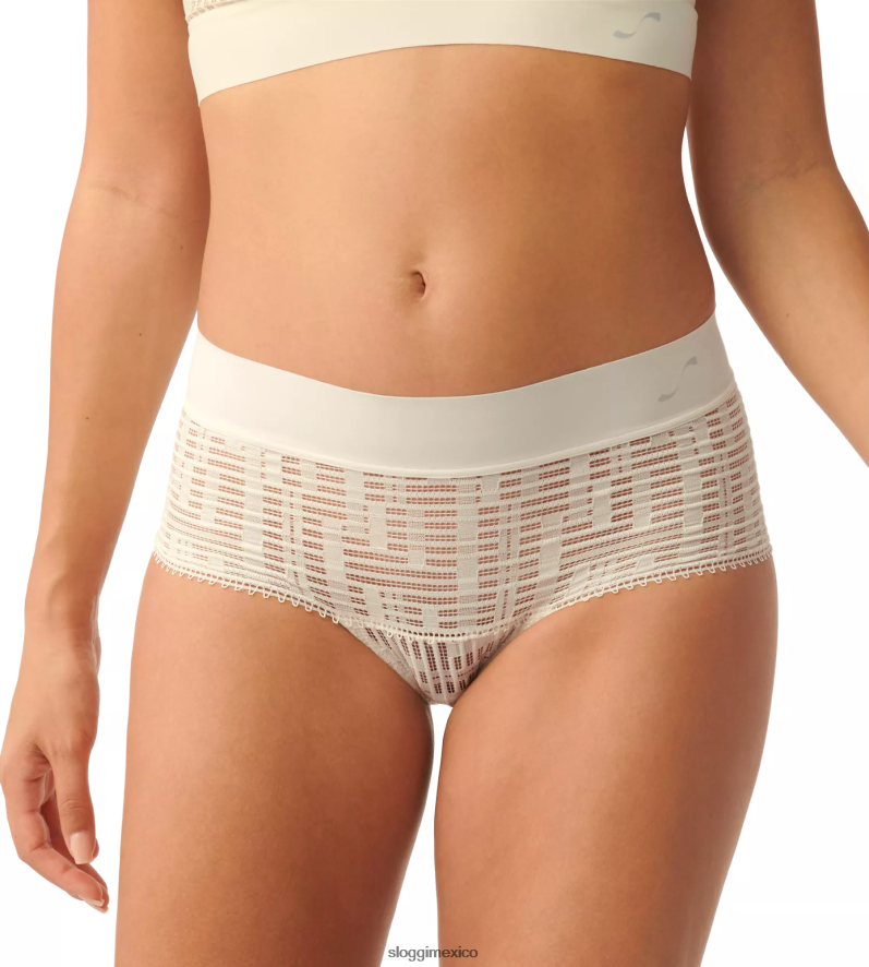 bragas | mx sloggi mujer s siete braguitas midi blanco crudo 220XJH602