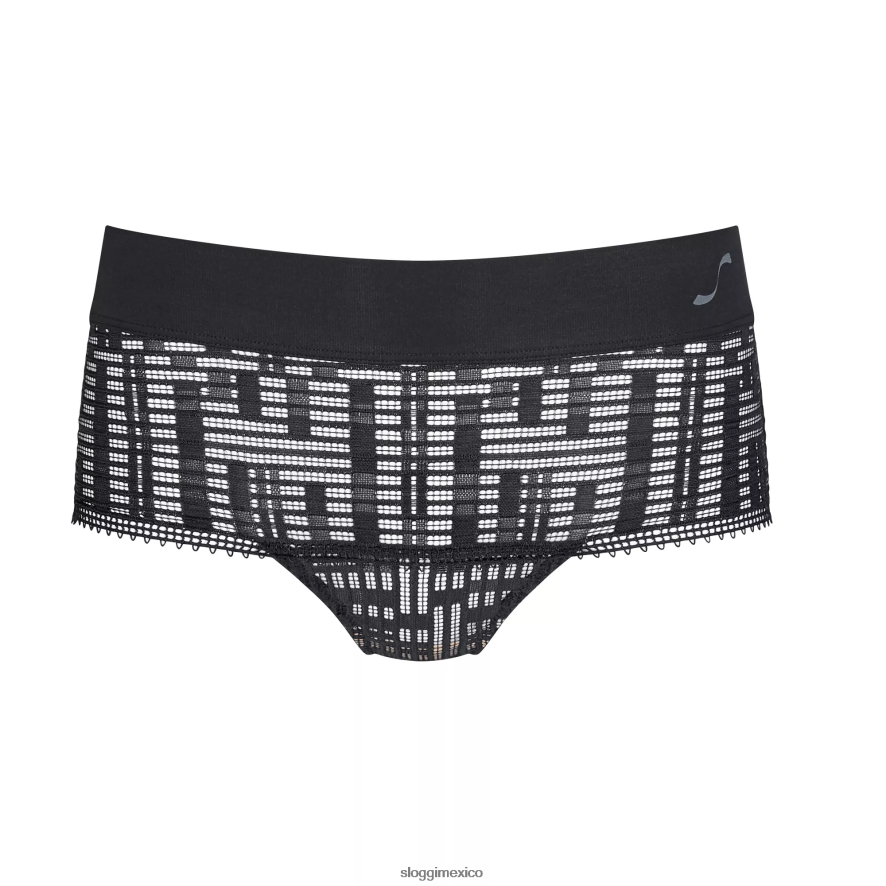 bragas | mx sloggi mujer s siete braguitas midi negro 220XJH360