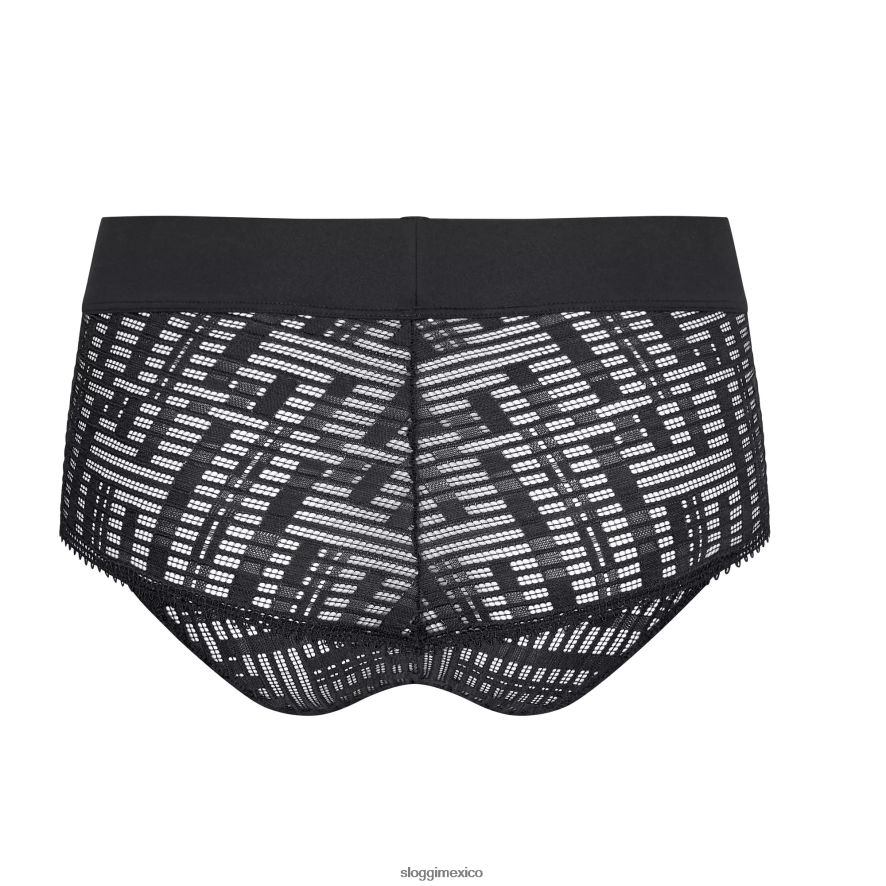 bragas | mx sloggi mujer s siete braguitas midi negro 220XJH360