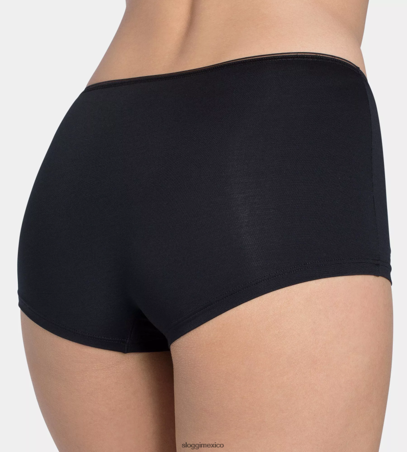bragas | mx sloggi mujer siente sensacional bragas cortas negro 220XJH305
