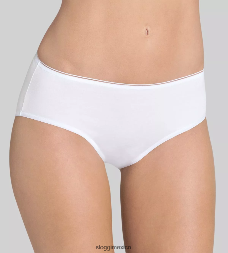 bragas | mx sloggi mujer siente sensacional braguitas midi blanco 220XJH690