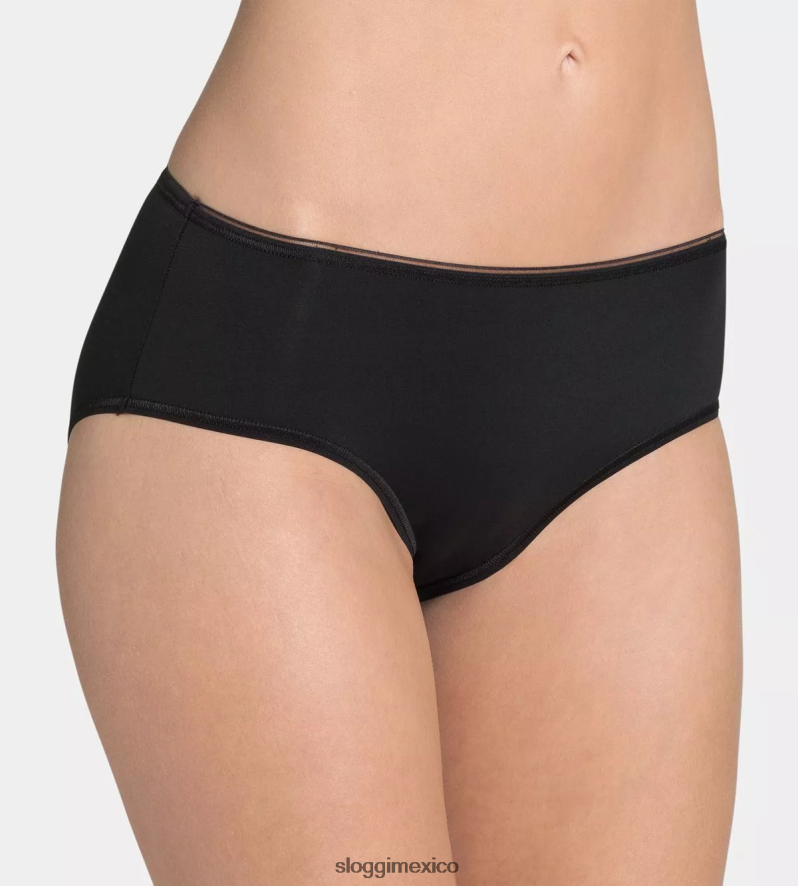 bragas | mx sloggi mujer siente sensacional braguitas midi negro 220XJH111