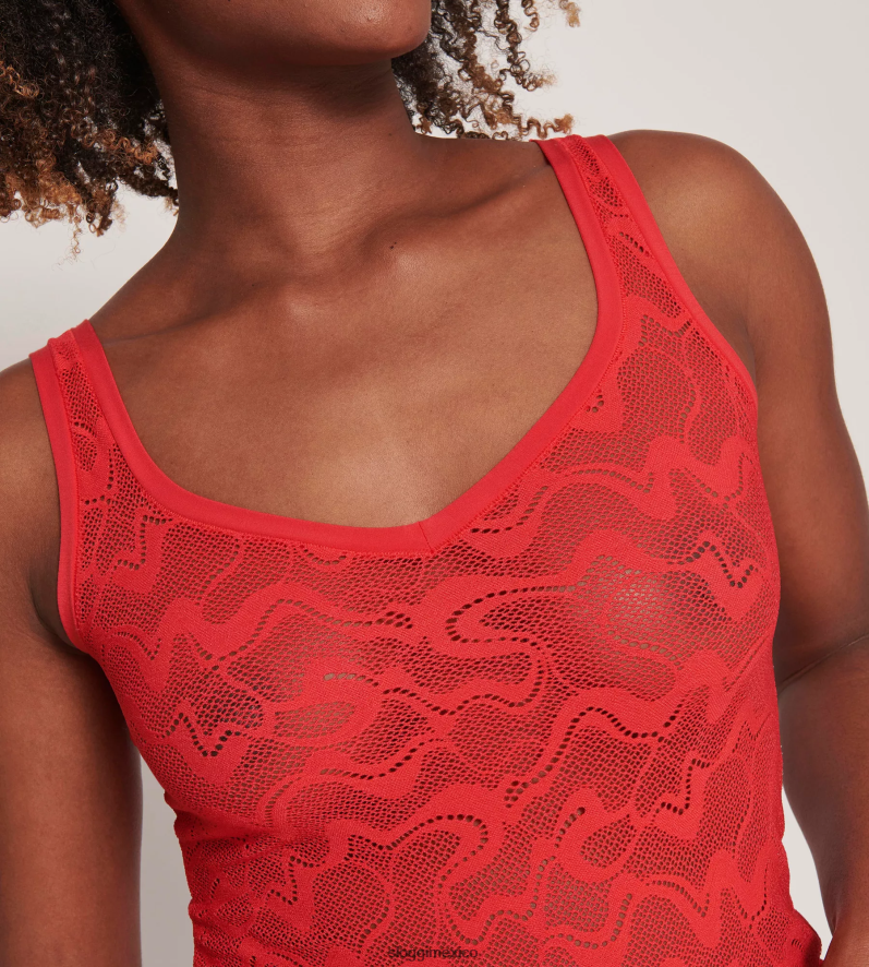 ropa de estar por casa | mx sloggi mujer camiseta sin mangas de encaje go allround fabuloso 220XJH470