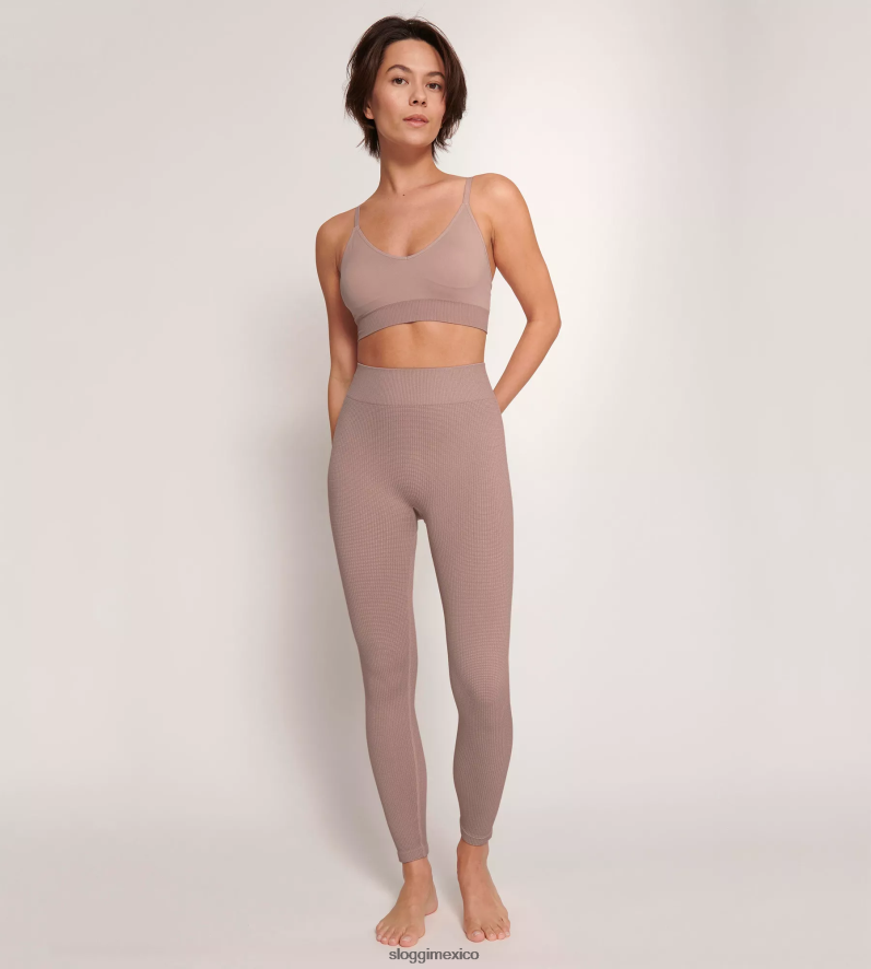 ropa de estar por casa | mx sloggi mujer leggings de aloe siempre infundido malva brumoso 220XJH415